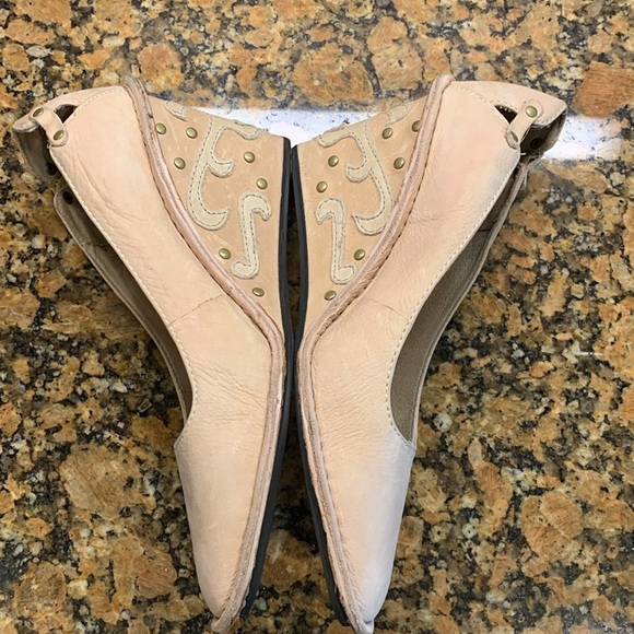 Diesel ”Harness” leather wedge shoes, Size 10 - Picture 4 of 8